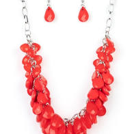 Colorfully Clustered - Red